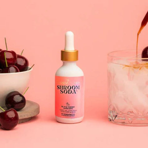 Ananda Elixirs Shroom Soda | Black Cherry
