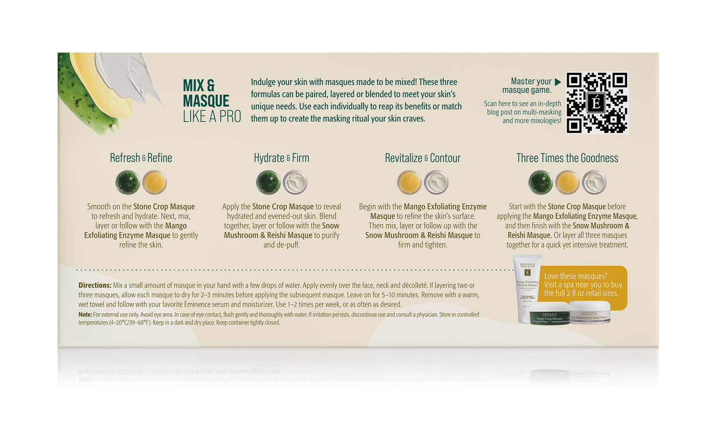 Mix and Masque Trio - Refine & Restore Gift Set | Limited Edition Holiday 2025