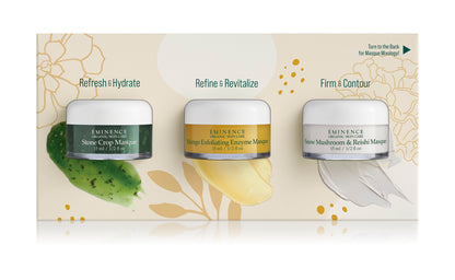 Mix and Masque Trio - Refine & Restore Gift Set | Limited Edition Holiday 2025