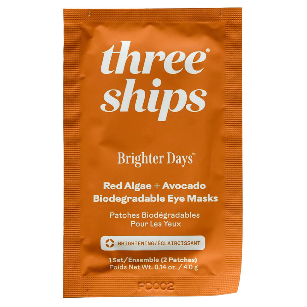 Three Ships | Brighter Days -  Red Algae & Avocado Eye Mask