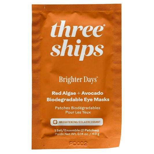 Three Ships | Brighter Days -  Red Algae & Avocado Eye Mask