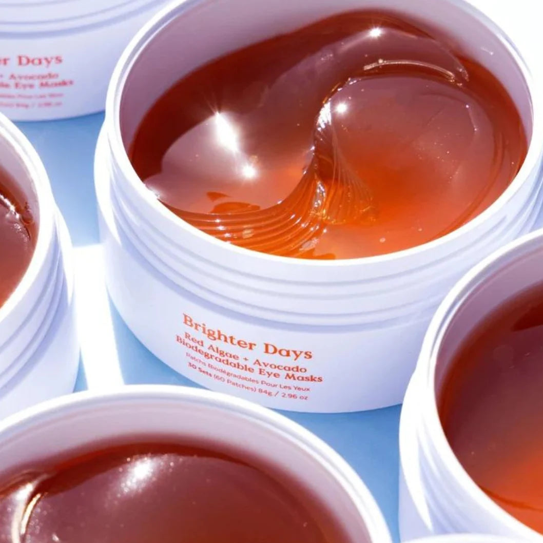 Three Ships | Brighter Days -  Red Algae & Avocado Eye Masks