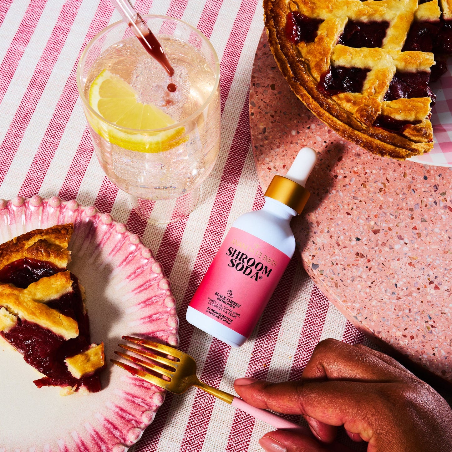 Ananda Elixirs Shroom Soda | Black Cherry