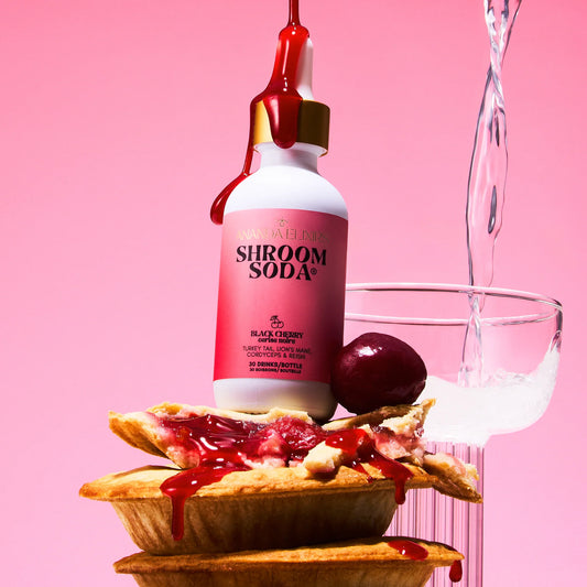 Ananda Elixirs Shroom Soda | Black Cherry