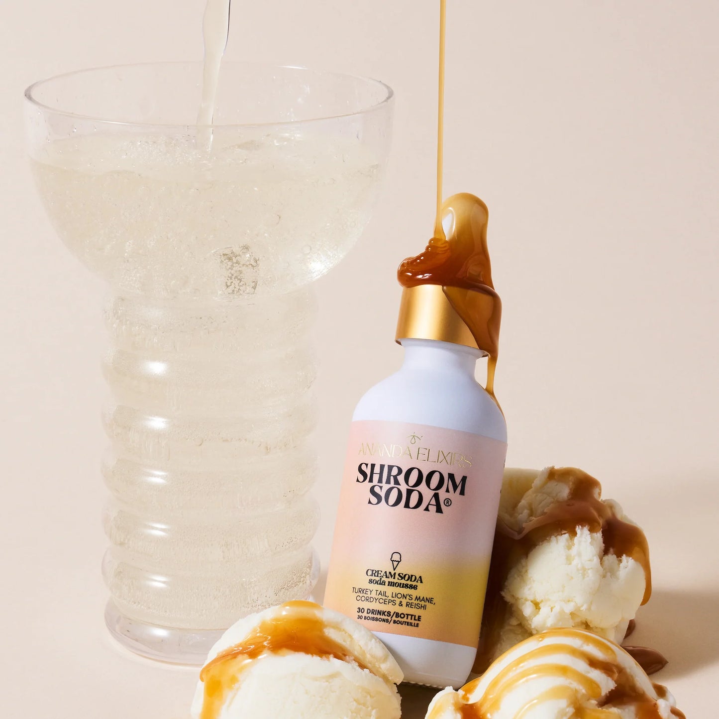 Ananda Elixirs Shroom Soda | Cream Soda