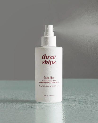 Three Ships |  Take Five - Hypochlorous Acid Balancing Face + Body Spray